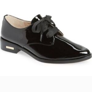 Louise et Cie Black Patent Leather Loafers
